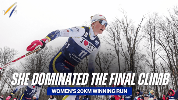 She Dominated The Final Climb