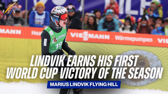The last day of world cup season Lindvik comes through and earns a world cup win! - Men Ski Flying