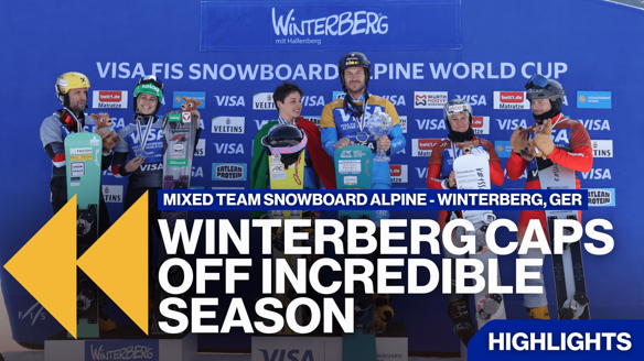 Winterberg caps off INCREDIBLE Snowboard Alpine season - Highlights