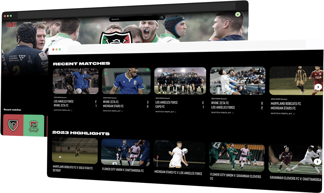 Sports streaming visualization